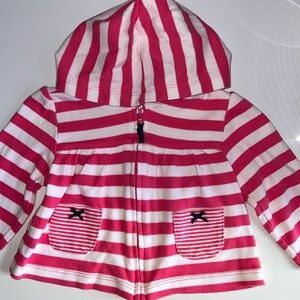 🛍 PRETTY LITTLE GIRLS Zip Up Hoodie SIZE 6 MONTHS 🛍